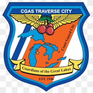 Coast Guard Air Station Traverse City - Coast Guard Traverse City Patch, HD Png Download