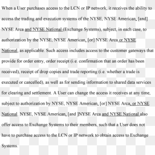 In Addition, The Exchange Proposes To Add Nyse National - Style, HD Png Download