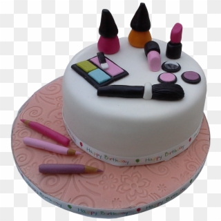 Make Up Cake - Cake Decorating, HD Png Download