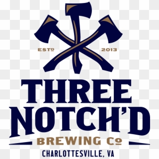 Three Notch'd Beer On Twitter - Three Notch D Brewery Logo, HD Png Download