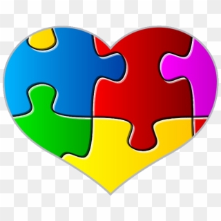 Especially Those That Are Invisible To The Naked Eye, - Autism Heart Png, Transparent Png
