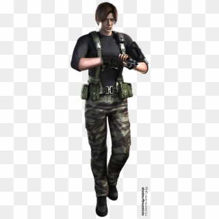 Any Unlockable Costumes You'd Like To See For Leon - Leon Kennedy Resident Evil Darkside Chronicles, HD Png Download