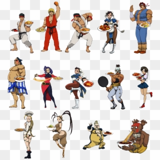 Street Fighter Themed Meals, HD Png Download