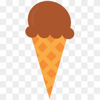 Image Png - Chocolate Clip Art Ice Cream Cone, Transparent Png