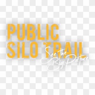 Public Silo Trail - Calligraphy, HD Png Download