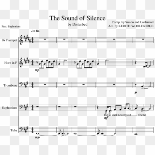 The Sound Of Silence - Sheet Music, HD Png Download