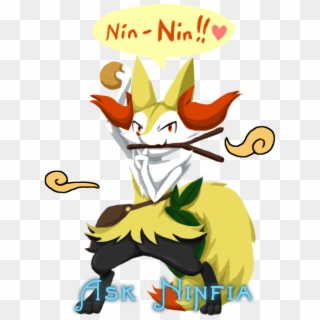 About Unglish Braixen - Male Braixen, HD Png Download