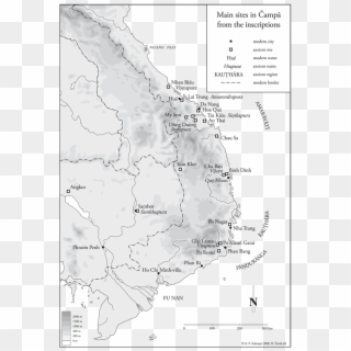 Url, Http - //journals - Openedition - - Archaeological Map Of Champa, HD Png Download
