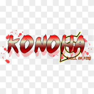[town] Konoha {will Of Fire} - Graphic Design, HD Png Download