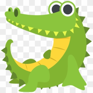 File - Emojione 1f40a - Svg - Crocodile Emojis, HD Png Download