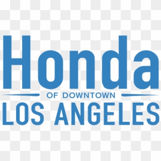 Honda Of Downtown La - Honda Of Downtown Los Angeles Logo, HD Png Download
