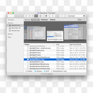 Smart Search In The Finder - Computer Program, HD Png Download