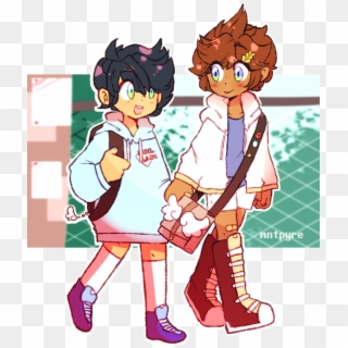 For @avrege's Au Because I Am So In Love With It Oh - Cartoon, HD Png Download