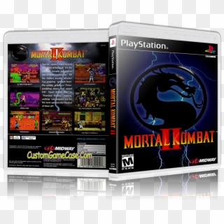 Mortal Kombat - Mortal Kombat 2 Ps1 Cover, HD Png Download