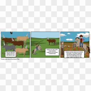 Farmer Life Storyboard By Stephanieguerrero - Cartoon, HD Png Download