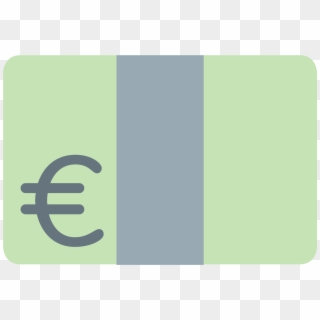 Banknote With Euro Sign - Geldschein Emoji, HD Png Download