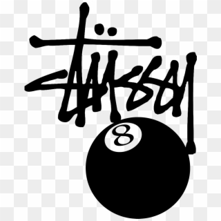Stussy 8 Ball Png , Png Download - Stussy Brand, Transparent Png