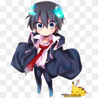 Rin Blue Exorcist Chibi, HD Png Download