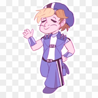 Just A Happy Little Sportacus Walking Because I Need - Cartoon, HD Png Download