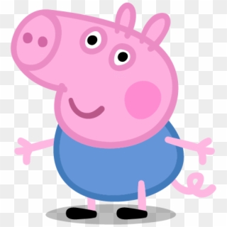 George Official Peppa Wiki Fandom Powered By - Peppa Pig Cut Outs, HD Png Download