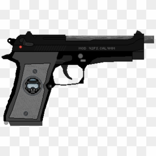 M9 Beretta - 7.62 X39 Pistol, HD Png Download