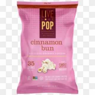 Cinnamonbun - Salt And Vinegar Popcorn Brands, HD Png Download
