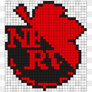 Nerv Hq Logo Perler Bead Pattern / Bead Sprite - Anti Venom Pixel Art, HD Png Download