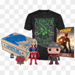 The Site's Blog Also Went On To Reveal Funko's New - Dc Legion Of Collectors Arrow, HD Png Download