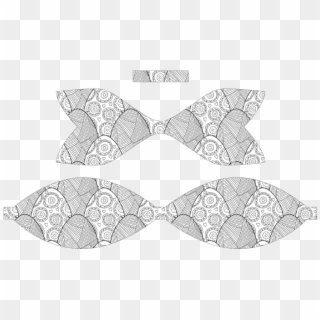 Black And White Easter Eggs Png - Brassiere, Transparent Png
