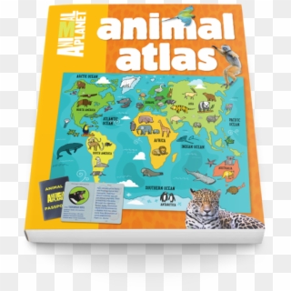 Animal Atlas Cover2c Larger, HD Png Download