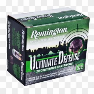 Remington Ammunition Hd9mmbn Ultimate Defense Full - Remington, HD Png Download