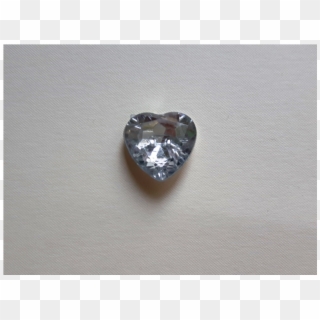 Button Crystal Heart-shaped, Size - Heart, HD Png Download
