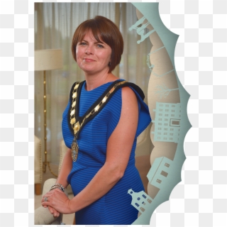 Lord Mayor Julie Flaherty Armagh City, Banbridge And - Girl, HD Png Download