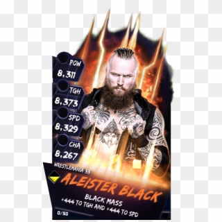 Supercard Aleisterblack S3 14 Wrestlemania33 Fusion - Poster, HD Png Download