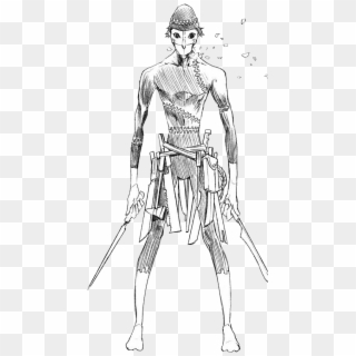 Cthulhu Drawing Muscle - Sketch, HD Png Download