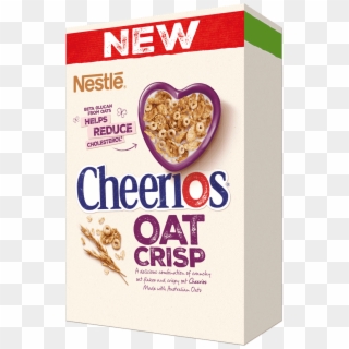 Cheerios Oat Crisp Breakfast Cereal - Cheerios Oat Crisp Aots With Beta Glucan, HD Png Download