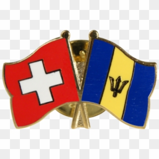 Barbados Friendship Flag Pin, Badge - Flag, HD Png Download