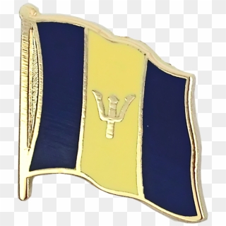 Barbados Flag Lapel Pin - Flag, HD Png Download