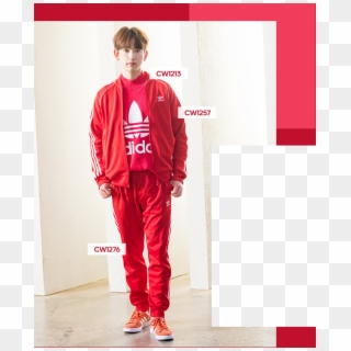 #got7 #갓세븐 - Jackson Wang Red Adidas, HD Png Download