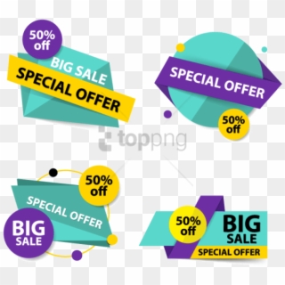 Free Png Sale Flyer Png Image With Transparent Background - Colorful Shopping Sale Banner Png, Png Download
