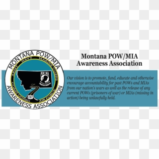 Montana Pow/mia Awareness Association's 2nd Annual - Pow Mia Flag, HD Png Download