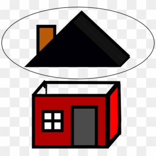 Roof Clip Art - Brick House Clipart Transparent, HD Png Download