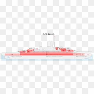 Though They Had Far More Battleships Of The Style You - Sms Bayern, HD Png Download