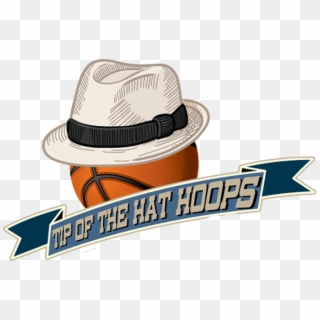 Tip Of The Hat Hoops Tip Logo Resized - Fedora, HD Png Download