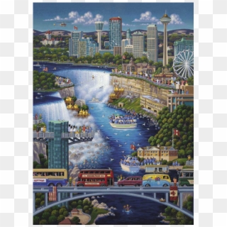 Niagara Falls - 500 Piece - Dowdle Niagara Falls Puzzle, HD Png Download