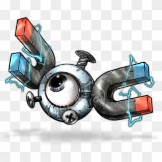 Cute And Intriguing Fan Art Of Magnemite - Pokemon Eyeball, HD Png Download
