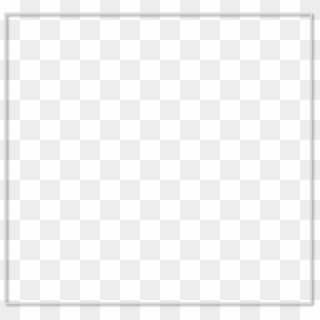 White Outline Box Png, Transparent Png
