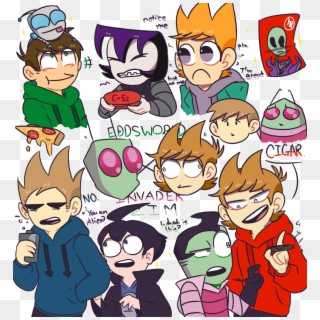 Eddsworld X Invader Zim My Purpose Of Life Is Complete, HD Png Download