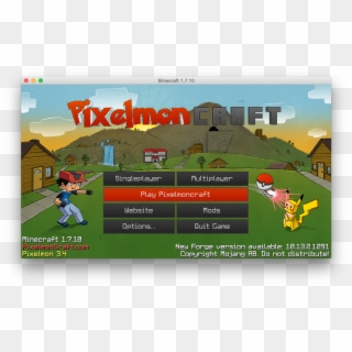 Pixelmoncraft Atlauncher On Windows And Mac - Pixelmon Launcher, HD Png Download