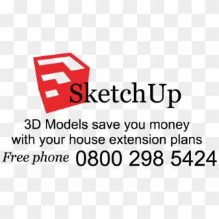Sketchup Drawing Your House In 3d - Exterity, HD Png Download
